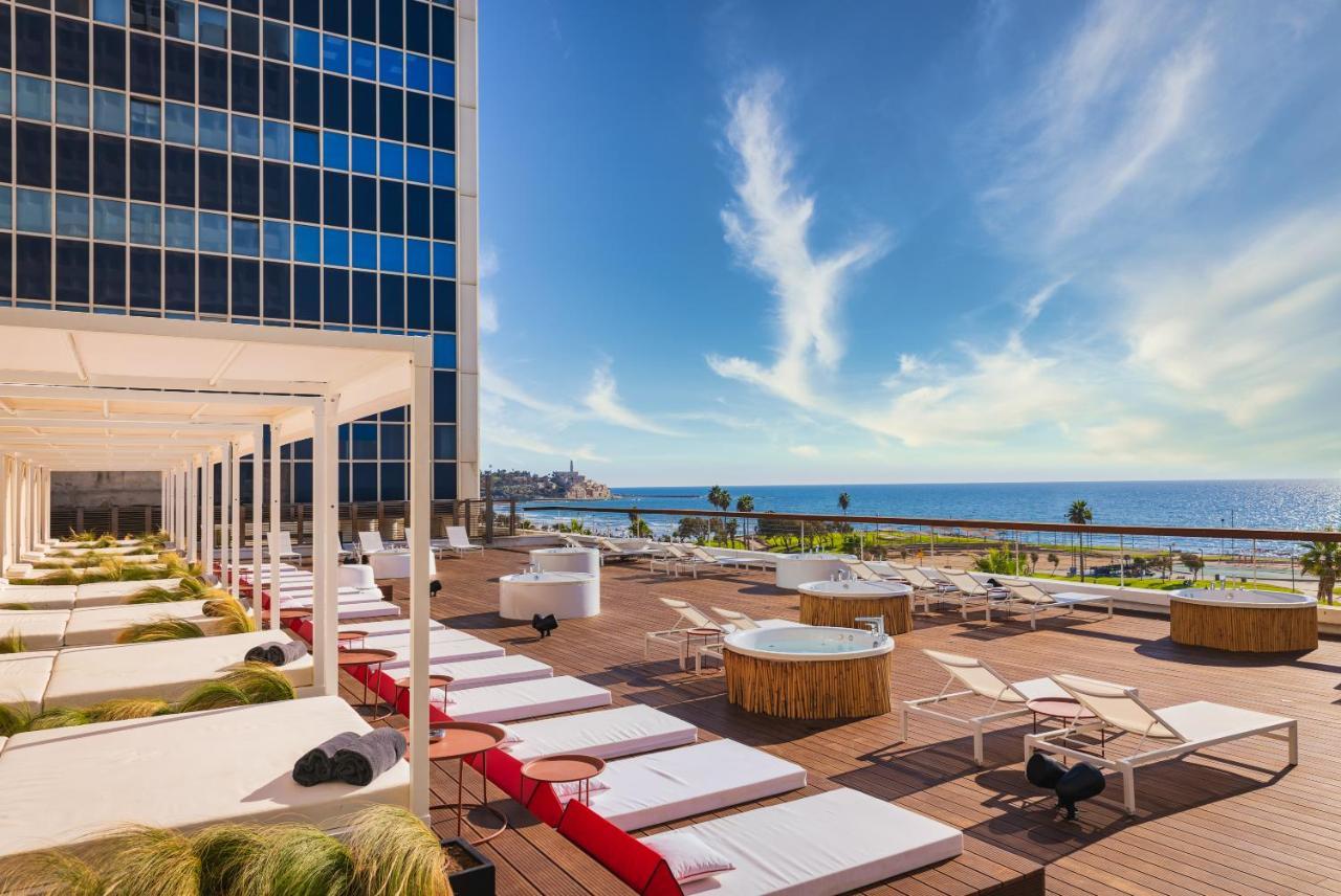 Brown Brut Seafront Hotel, A Member Of Brown Hotels Tel Aviv Bagian luar foto